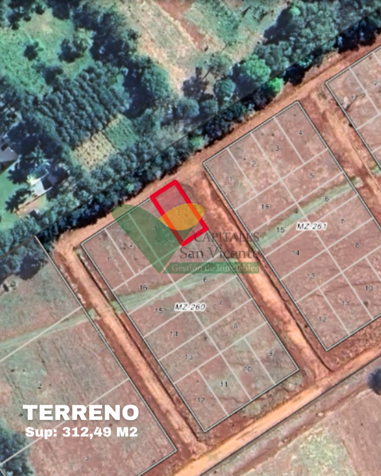 TERRENO EN SAN VICENTE