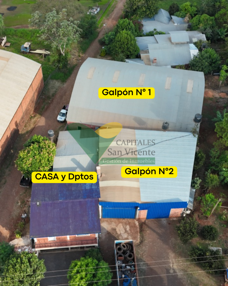 CASA, DEPTOS Y GALPONES FRENTE A RUTA NAC.N° 14