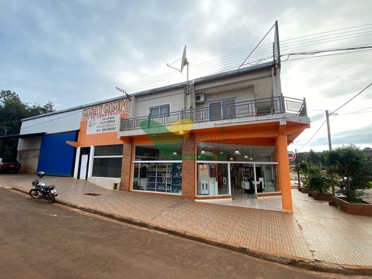 Casa, Local Comercial y Tinglado San Pedro Misiones