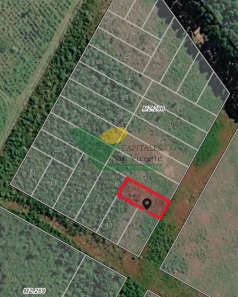terreno FINANCIADO