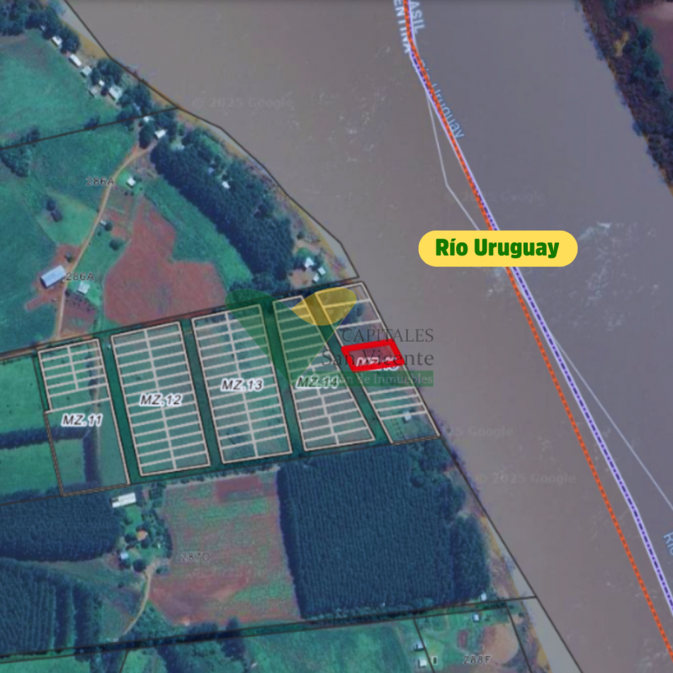 Terreno Frente a Rio Uruguay