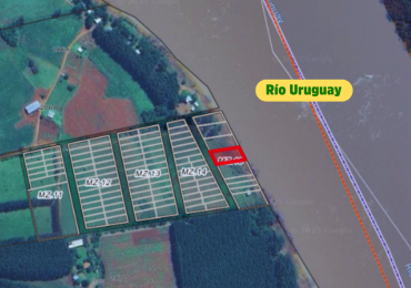 Terreno Frente a Rio Uruguay
